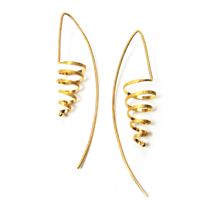 Lantern Coil Earring
22K Gold Vermeil
ERDR17-G Lantern Coil Earring
22K Gold Vermeil
ERDR17-G